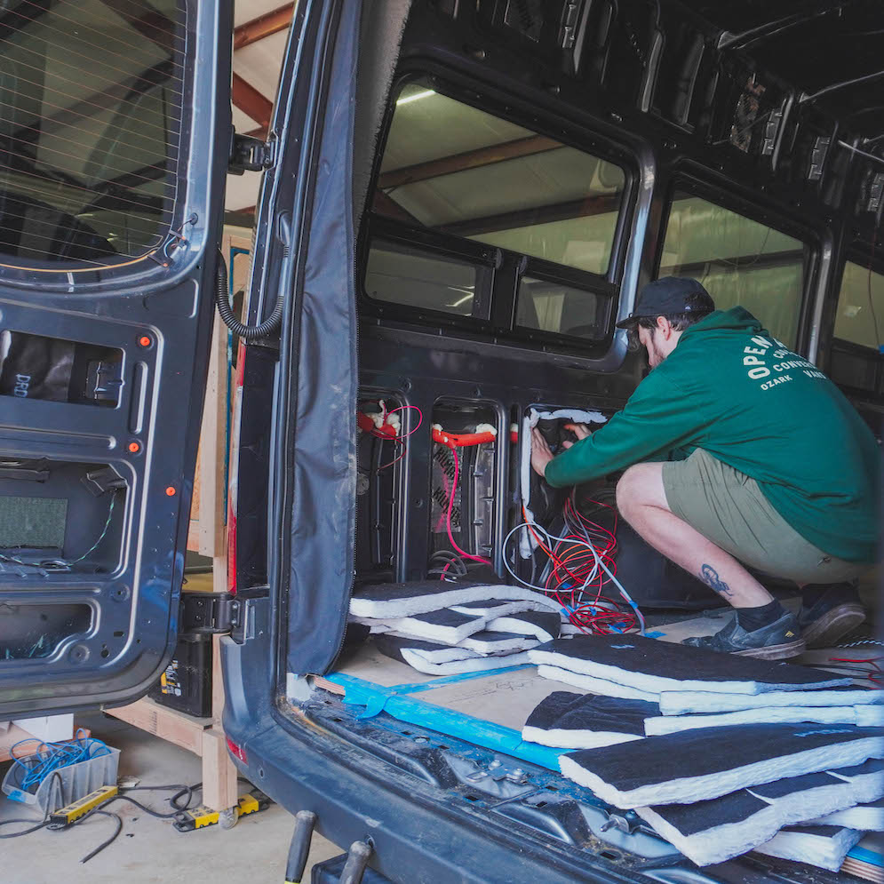 Campervan HQ 3M™ Thinsulate™ Van Insulation Kit for 2007+ Mercedes Sprinter